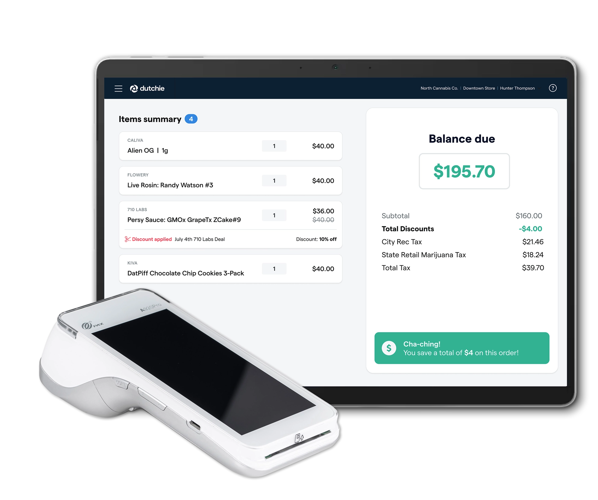 Cannabis POS Dispensary Point of Sale System • Dutchie POS